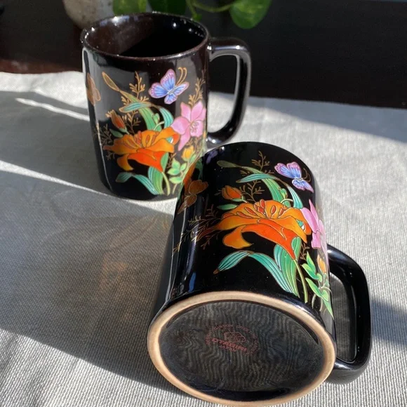 *HOST PICK* Price Firm. Set: pretty Otagiri Japan mug set - Picture 5 of 5